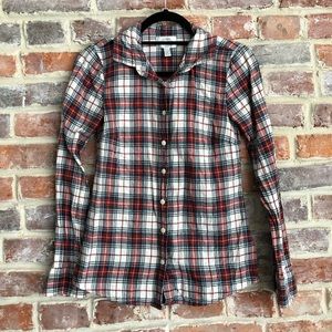 J. Crew Flannel Button Down